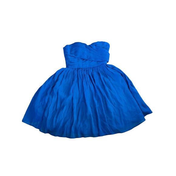 Calvin Klein Women’s Blue Sweetheart Neck Cocktail Homecoming Mini Dress Size 12 - Picture 6 of 8